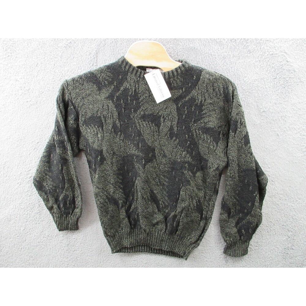 NWT Vintage Expressions Limited Edition Sweater Men Medium Wool Blend - Italy